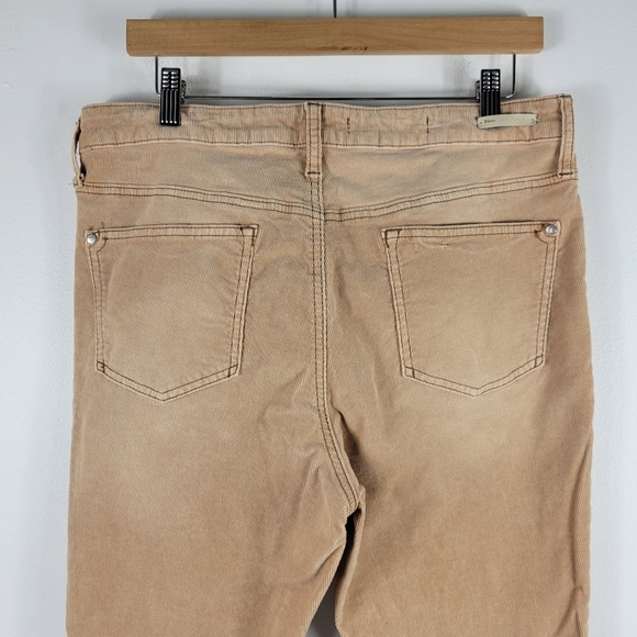 Anthro Pilcro Script High Waist Ribbed Corduroy Skinny Pants - Picture 7 of 9